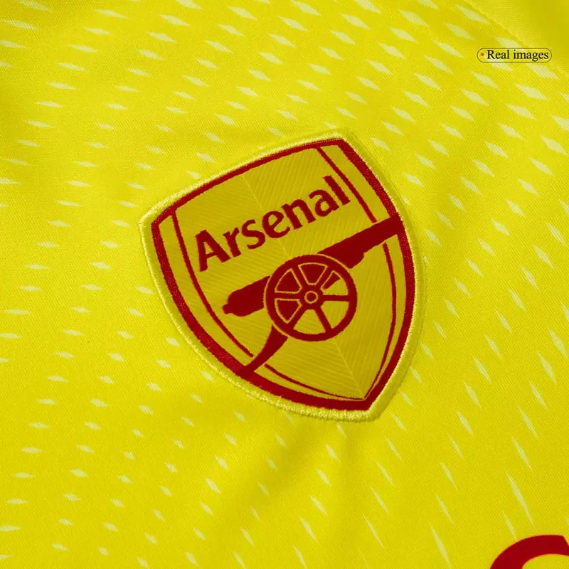 Arsenal Goalkeeper Soccer Jersey 2025/26 Yellow