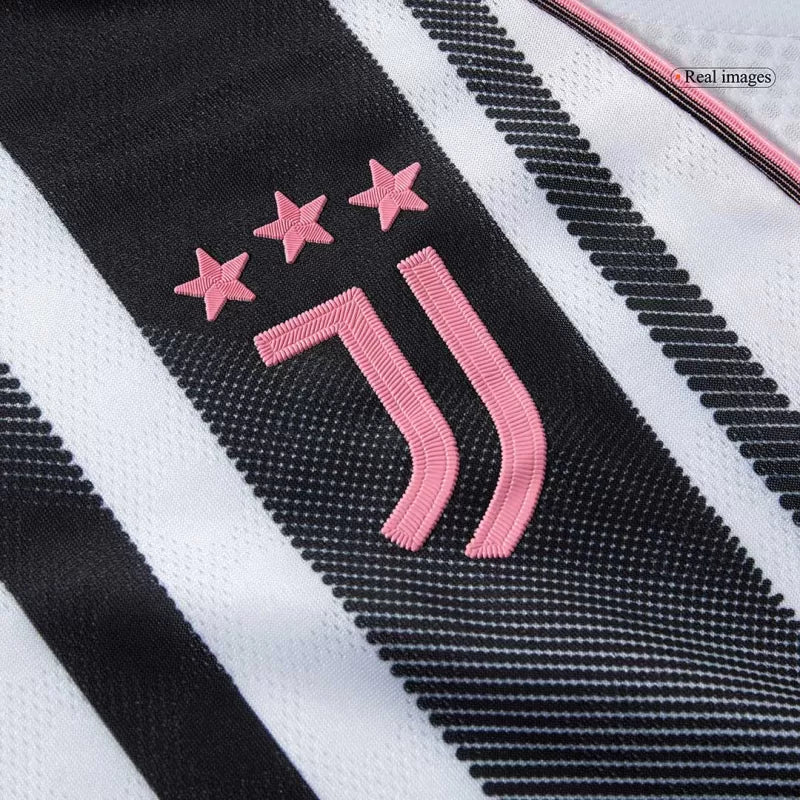 Player Version Juventus Home Soccer Jersey 2025/26 - Slim Fit