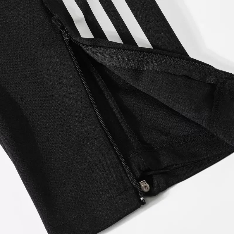 Real Madrid 1/4 Zip Tracksuit Kit (Jacket+Pants) 2025/26 - Black