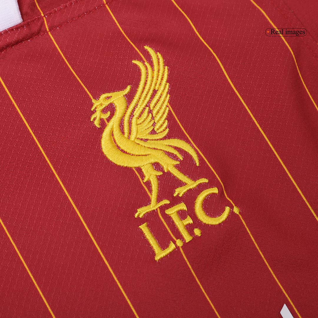 M.SALAH #11 Liverpool Home Soccer Jersey 2024/25 - UCL