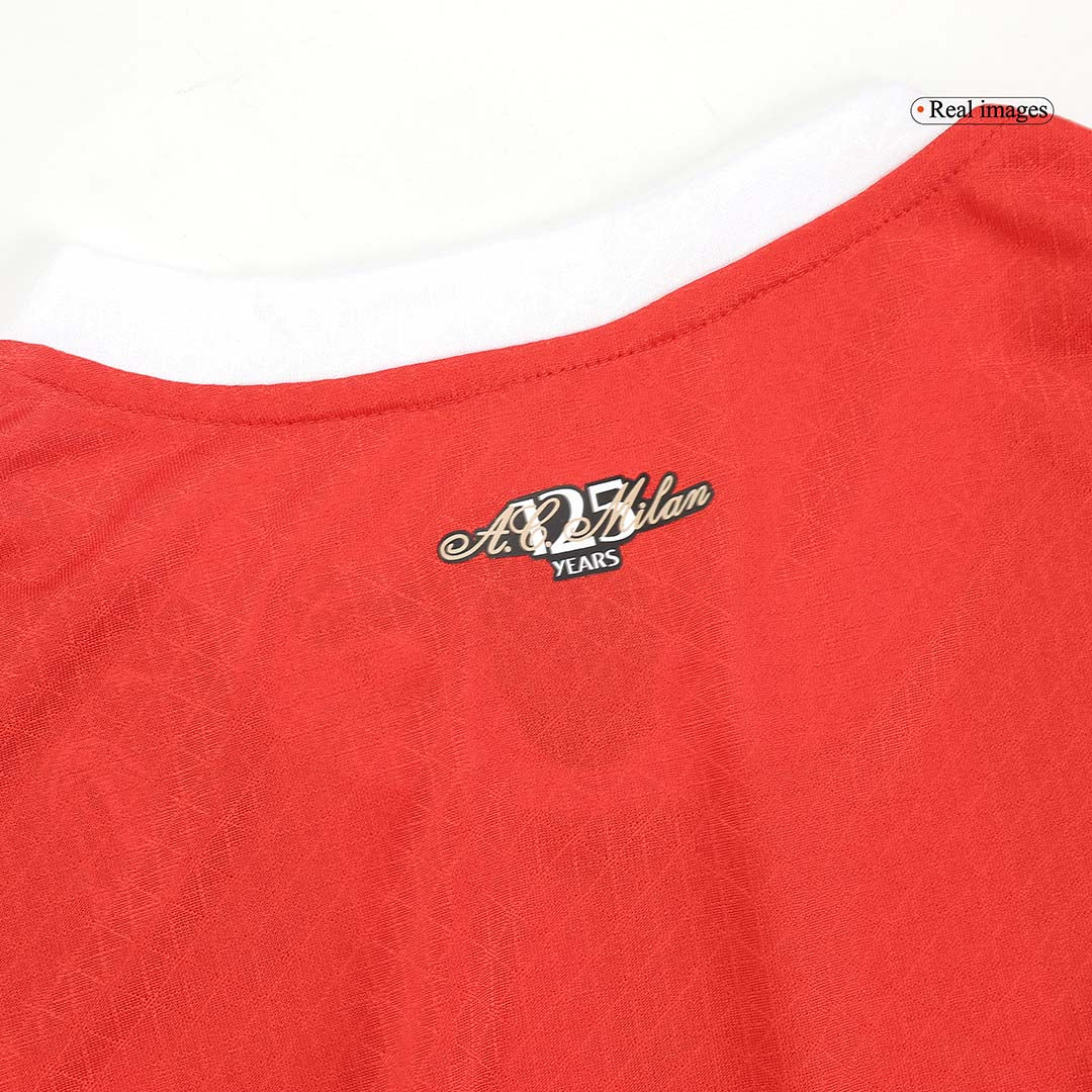 Player Version GIMENEZ #7 AC Milan Home Soccer Jersey 2024/25