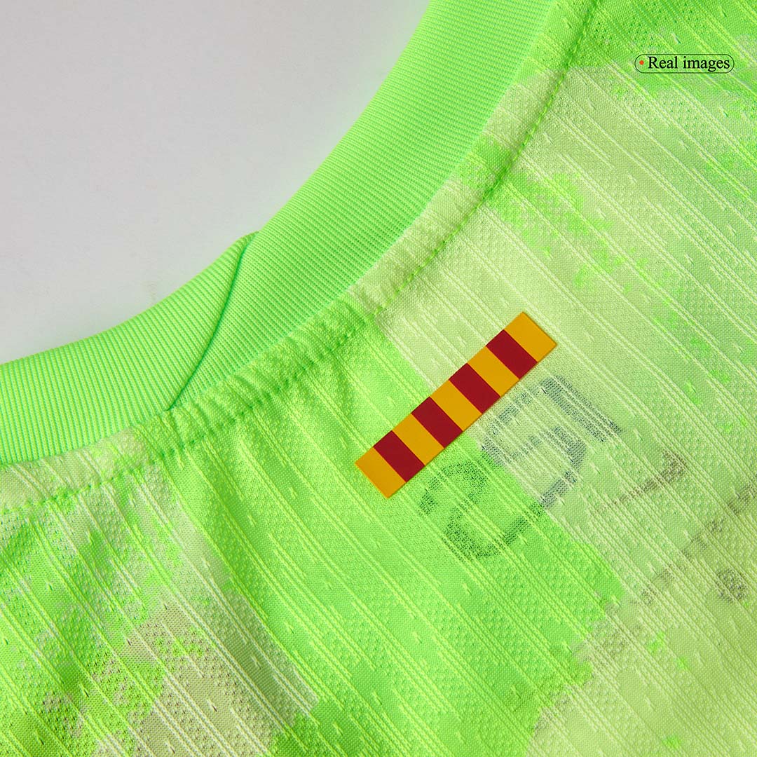 Player Version RAPHINHA #11 Barcelona Third Away Soccer Jersey 2024/25 - UCL
