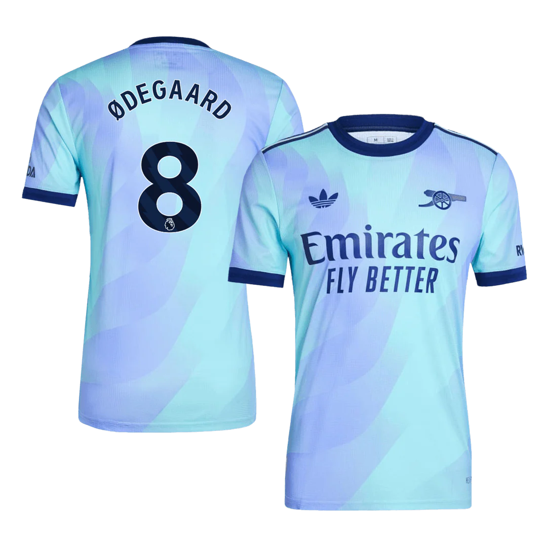 Player Version Ødegaard #8 Arsenal Third Away Soccer Jersey 2024/25