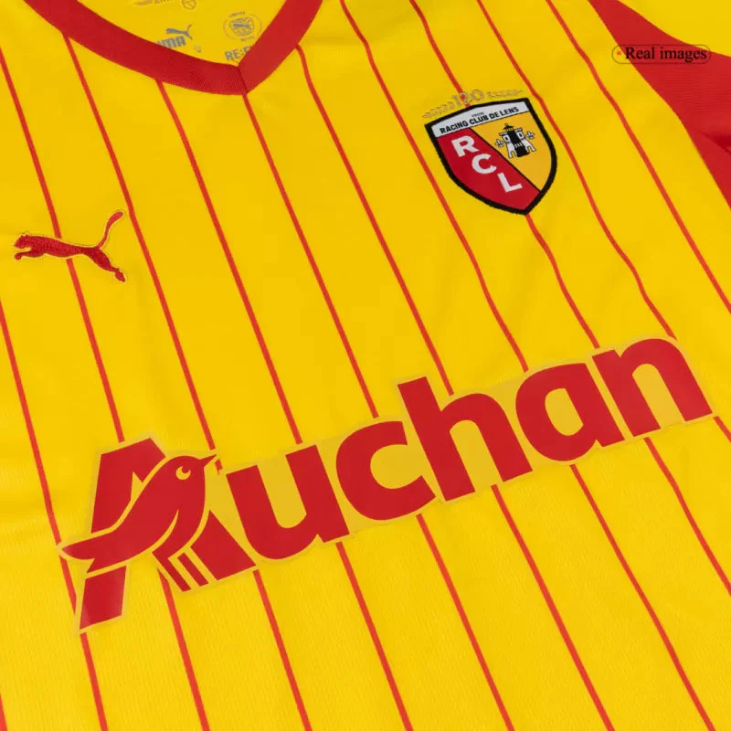 RC Lens Home Soccer Jersey 2025/26