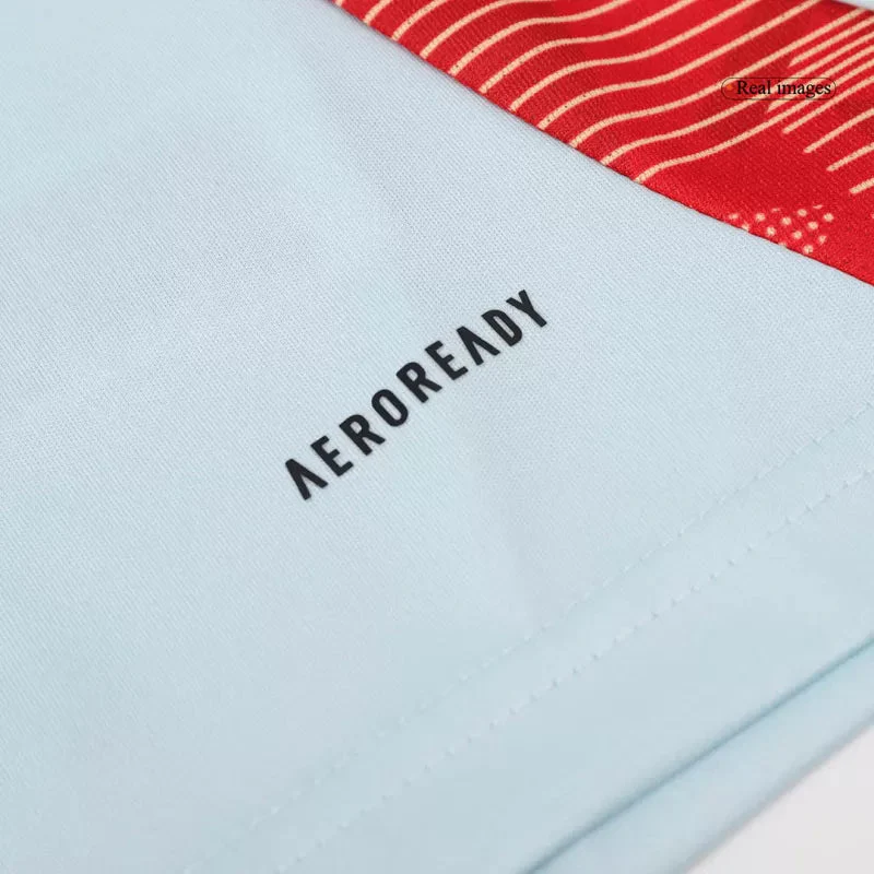 Spain Pre-Match Soccer Jersey EURO 2024 - Light Blue