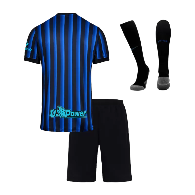 Kid's Inter Milan Home Soccer Jersey Kit(Jersey+Shorts+Socks) 2025/26