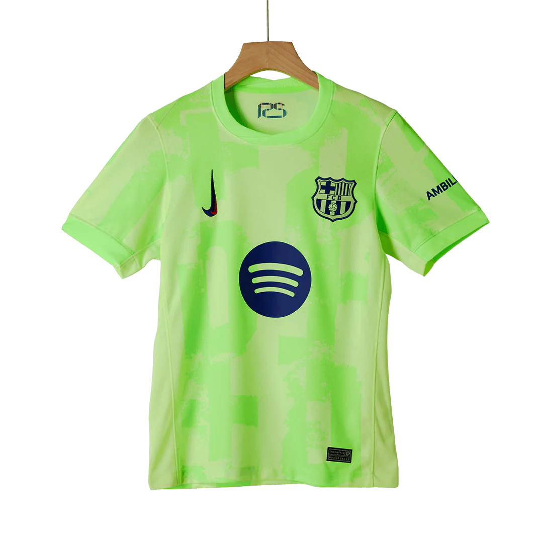 Barcelona Third Away Soccer Jersey 2024/25 - (Spotify Logo Without Text)