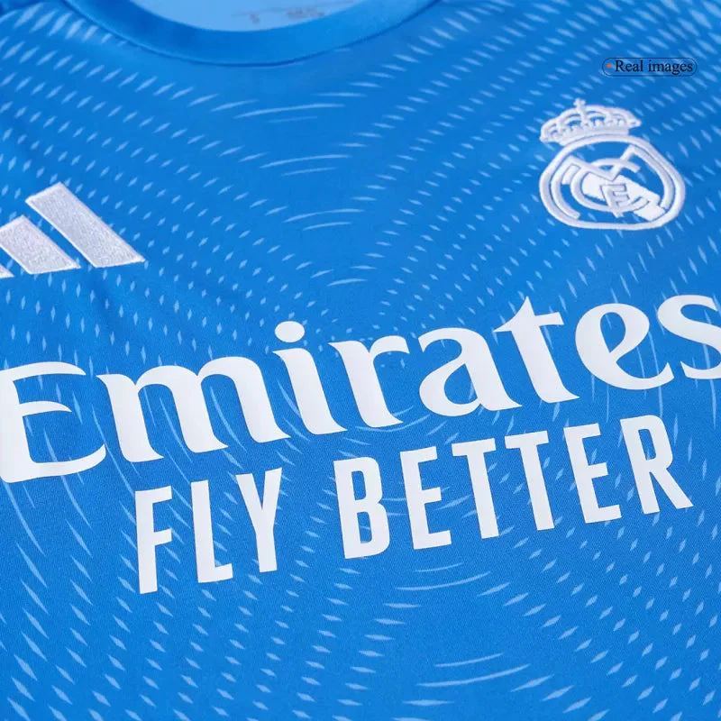 Real Madrid Goalkeeper Soccer Jersey 2025/26 - Blue
