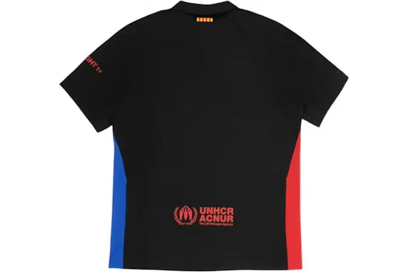 Barcelona X Travis Scott Away Soccer Jersey 2024/25 Limited Edition - Black