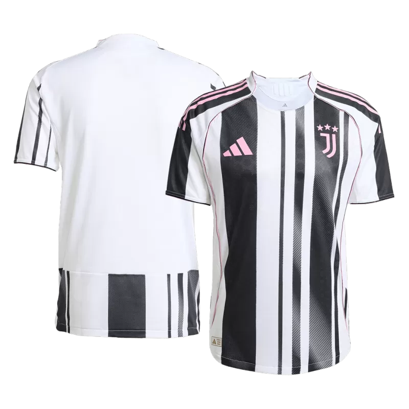 Player Version Juventus Home Soccer Jersey 2025/26 - Slim Fit
