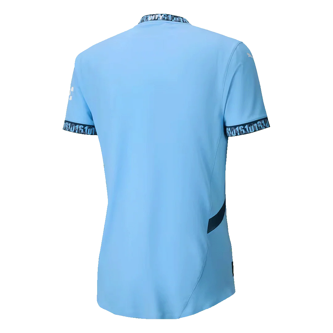 Player Version Manchester City Home Soccer Jersey 2024/25