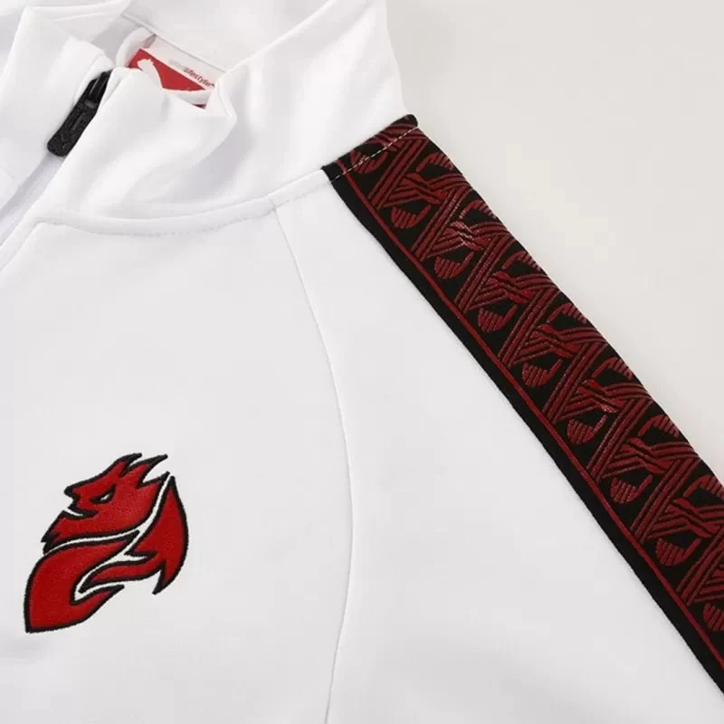 AC Milan Training Jacket Kit (Jacket+Pants) 2025/26 - White