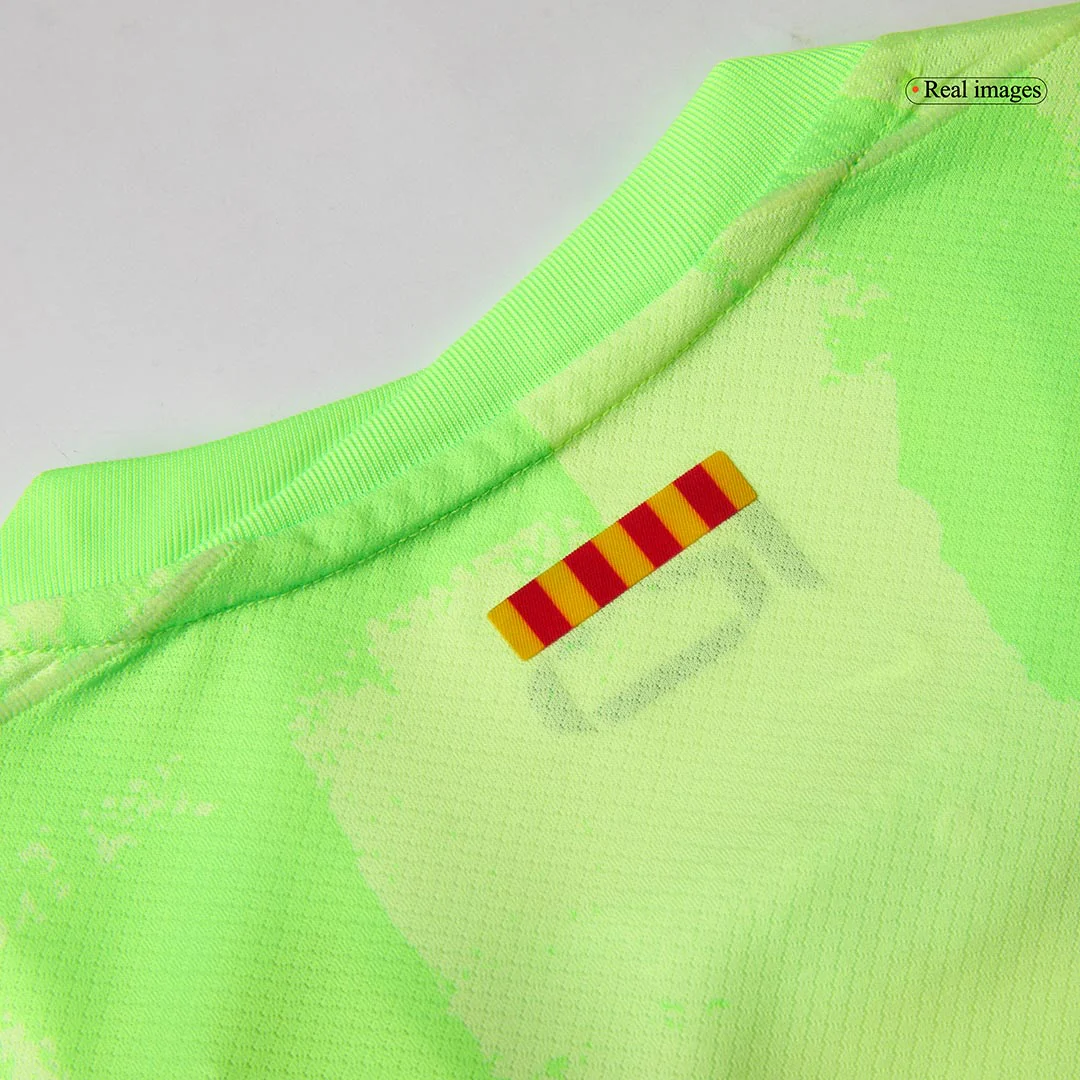 Barcelona Third Away Soccer Jersey 2024/25 - (Spotify Logo Without Text)