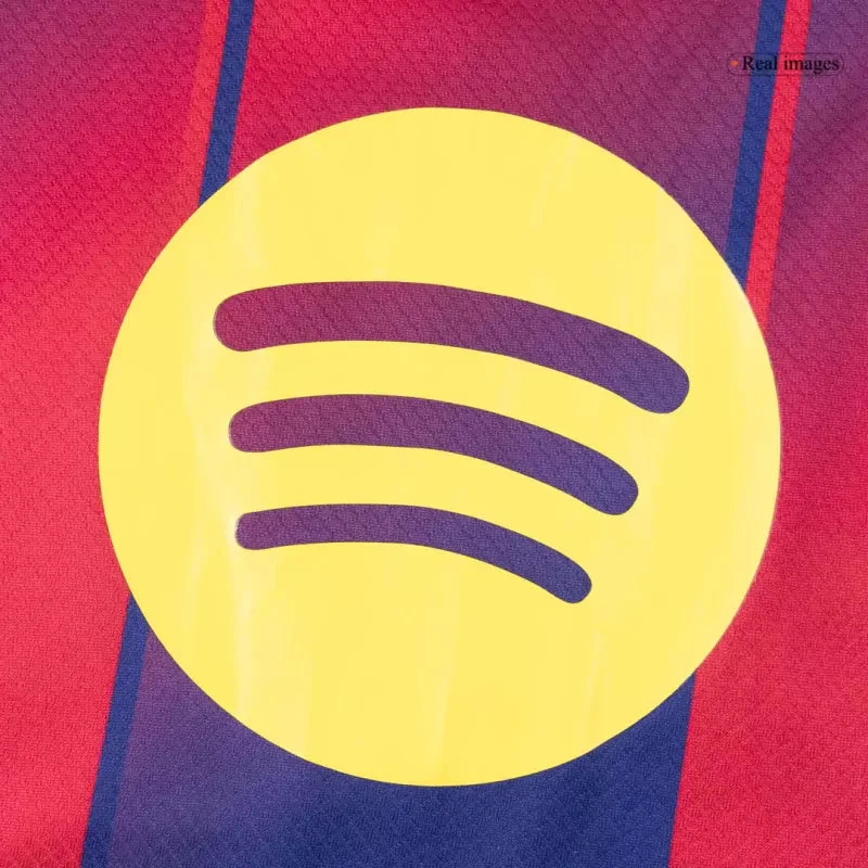 Barcelona Home Long Sleeve Soccer Jersey 2025/26