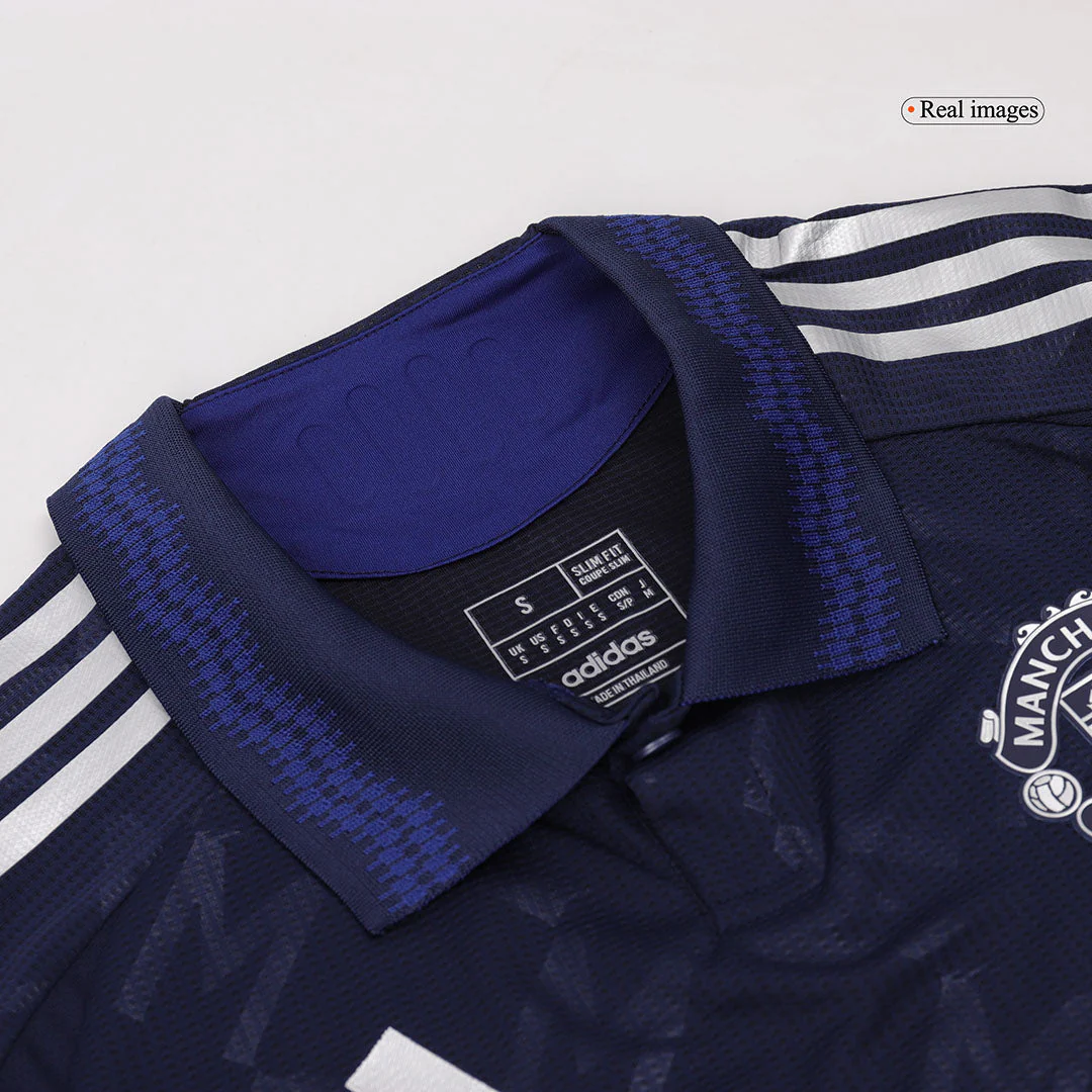 Player Version B.FERNANDES #8 Manchester United Away Soccer Jersey 2024/25