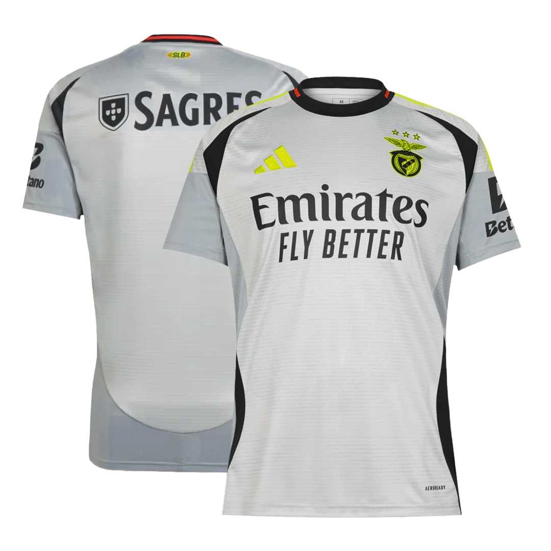 Benfica Third Away Soccer Jersey 2024/25