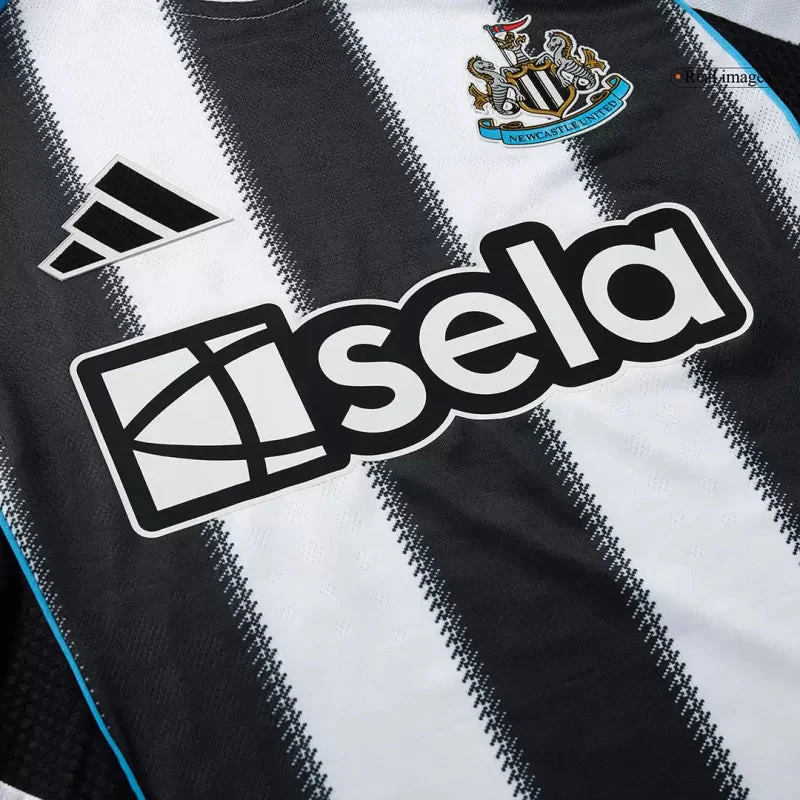Player Version Newcastle United Home Soccer Jersey 2025/26 - Slim Fit