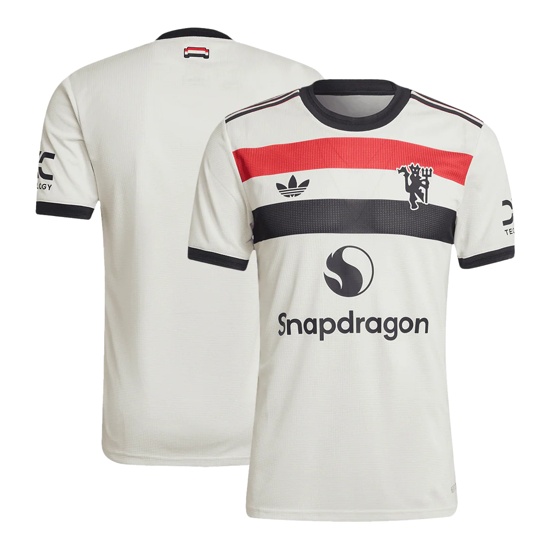 Player Version Manchester United Third Away Soccer Jersey 2024/25