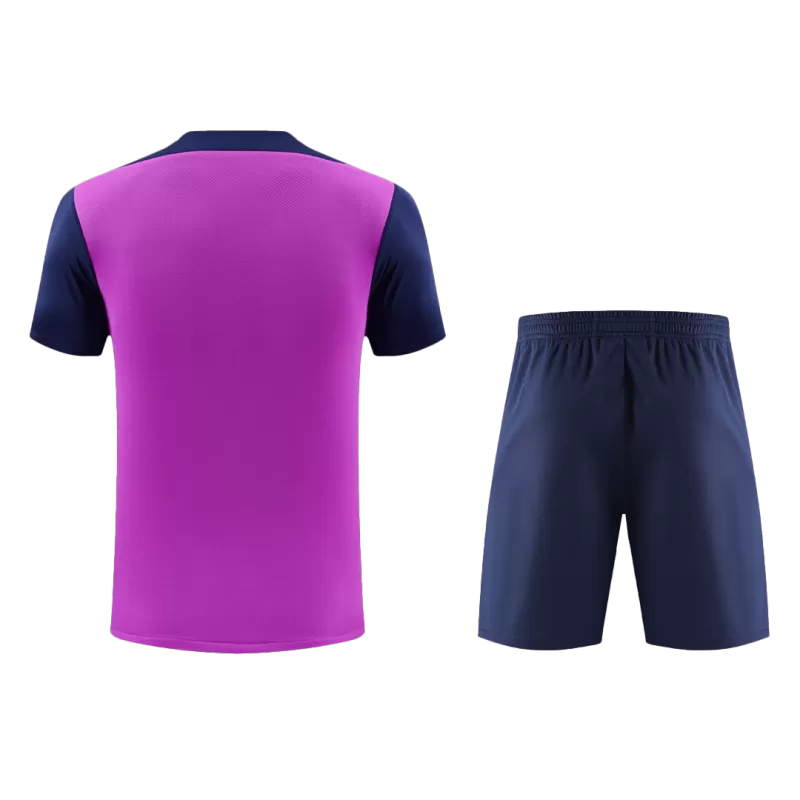 Barcelona Pre-Match Jersey Kit(Jersey+Shorts) 2025/26