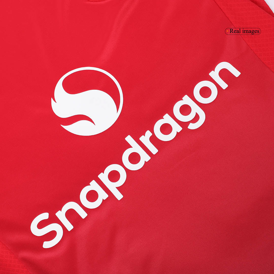 B.FERNANDES #8 Manchester United Home Soccer Jersey 2024/25