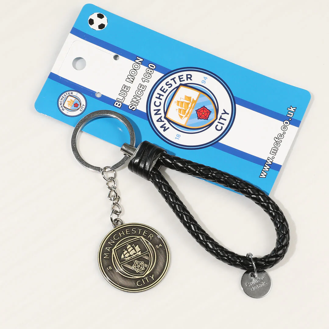 Manchester City Logo Soccer Key Chain