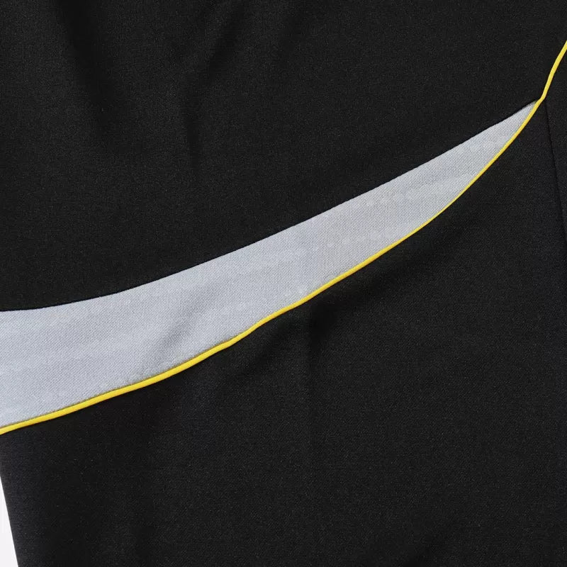 Real Madrid 1/4 Zip Tracksuit Kit (Jacket+Pants) 2025/26 - Black