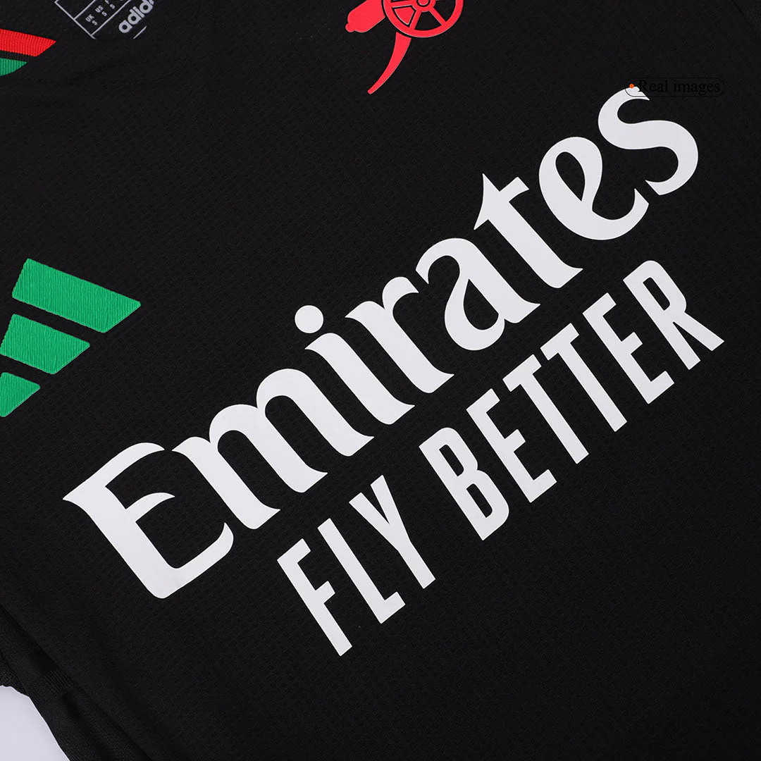 Player Version Ødegaard #8 Arsenal Away Soccer Jersey 2024/25