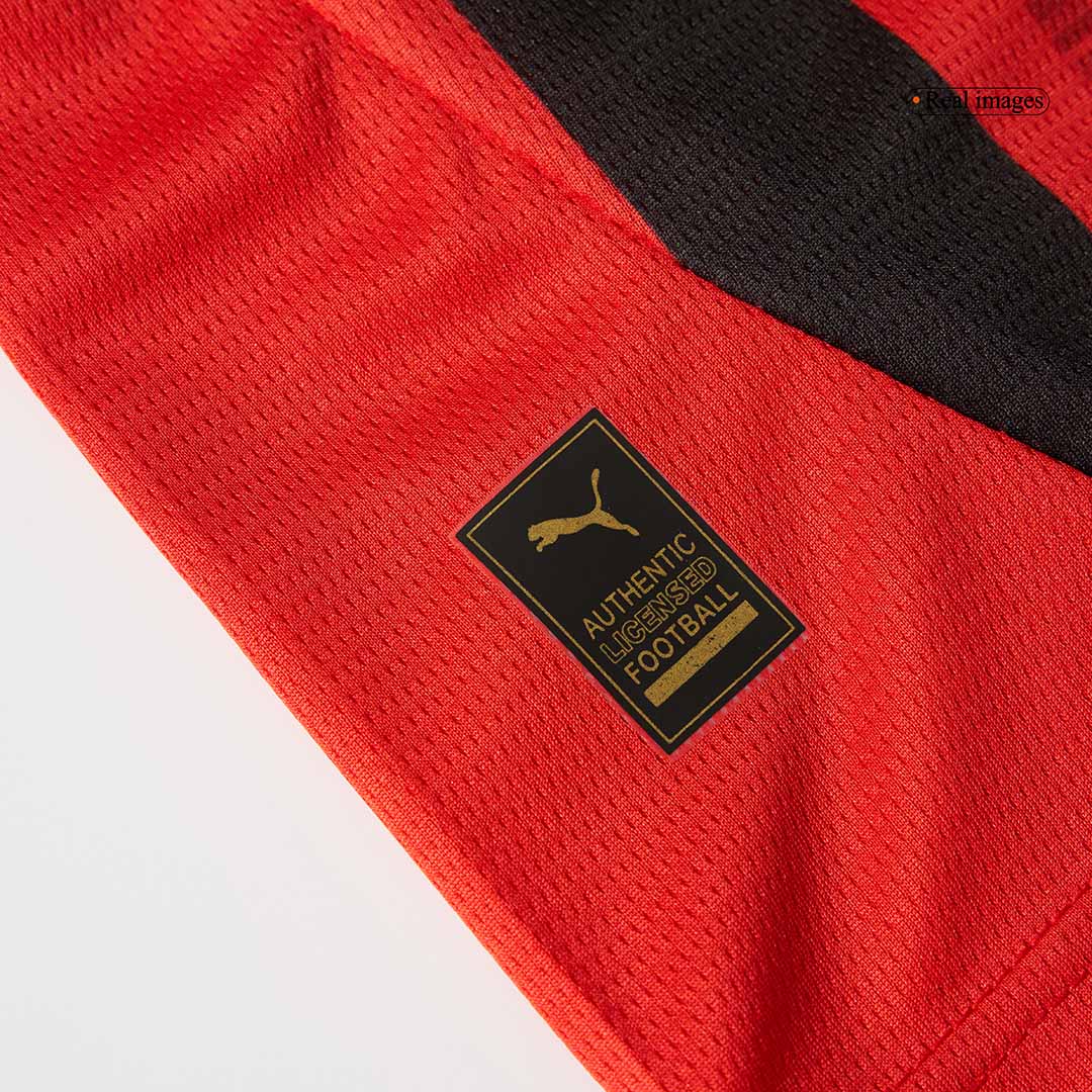 AC Milan Home Long Sleeve Soccer Jersey 2024/25