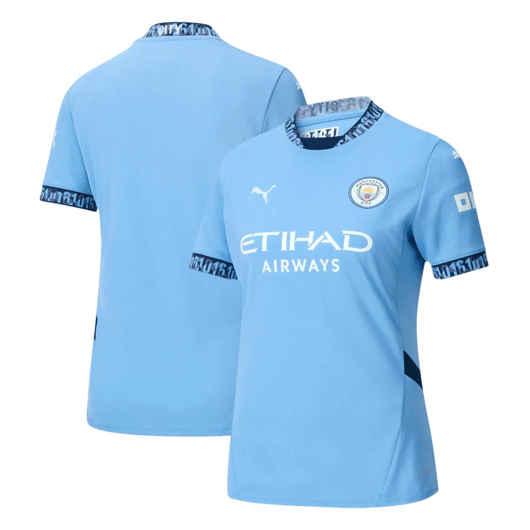 Women's Manchester City Home Soccer Jersey 2024/25