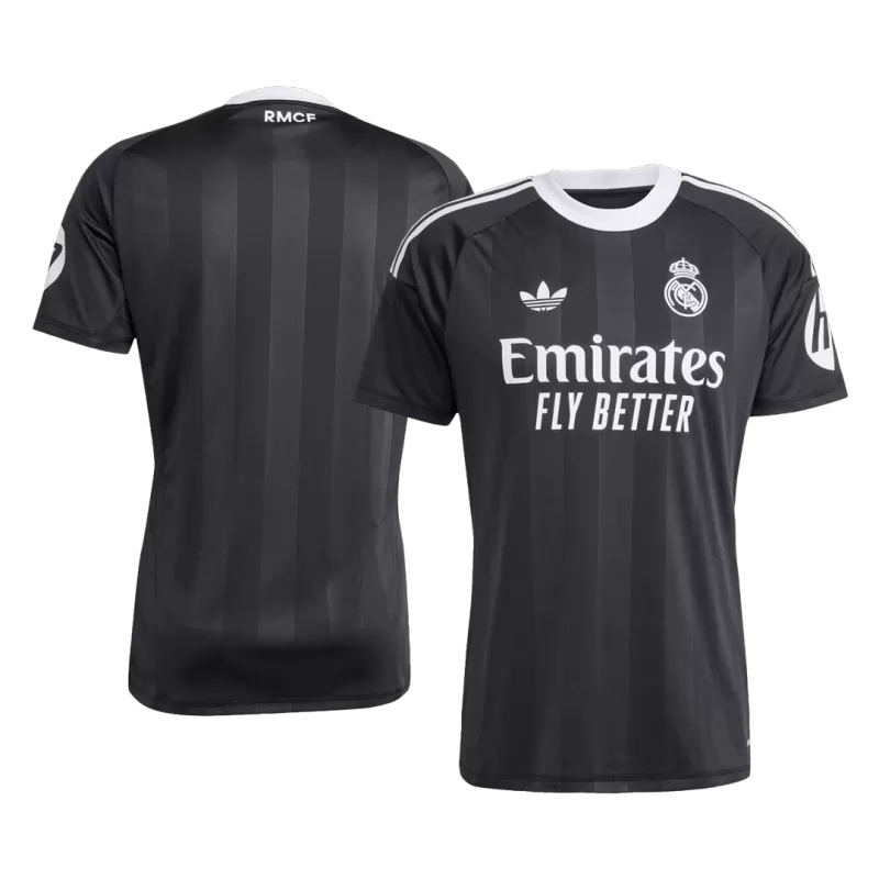 Real Madrid Goalkeeper Soccer Jersey 2025/26 - Black
