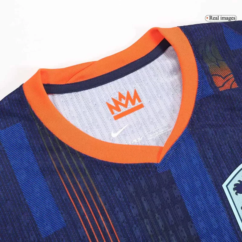 Player Version Netherlands Away Soccer Jersey 2024 EURO - Slim Fit