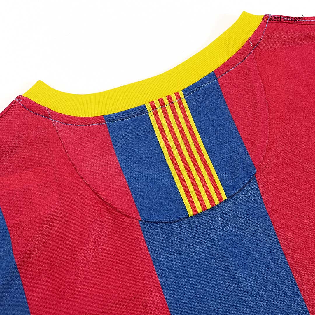 Retro MESSI #10 2010/11 Barcelona Home Soccer Jersey