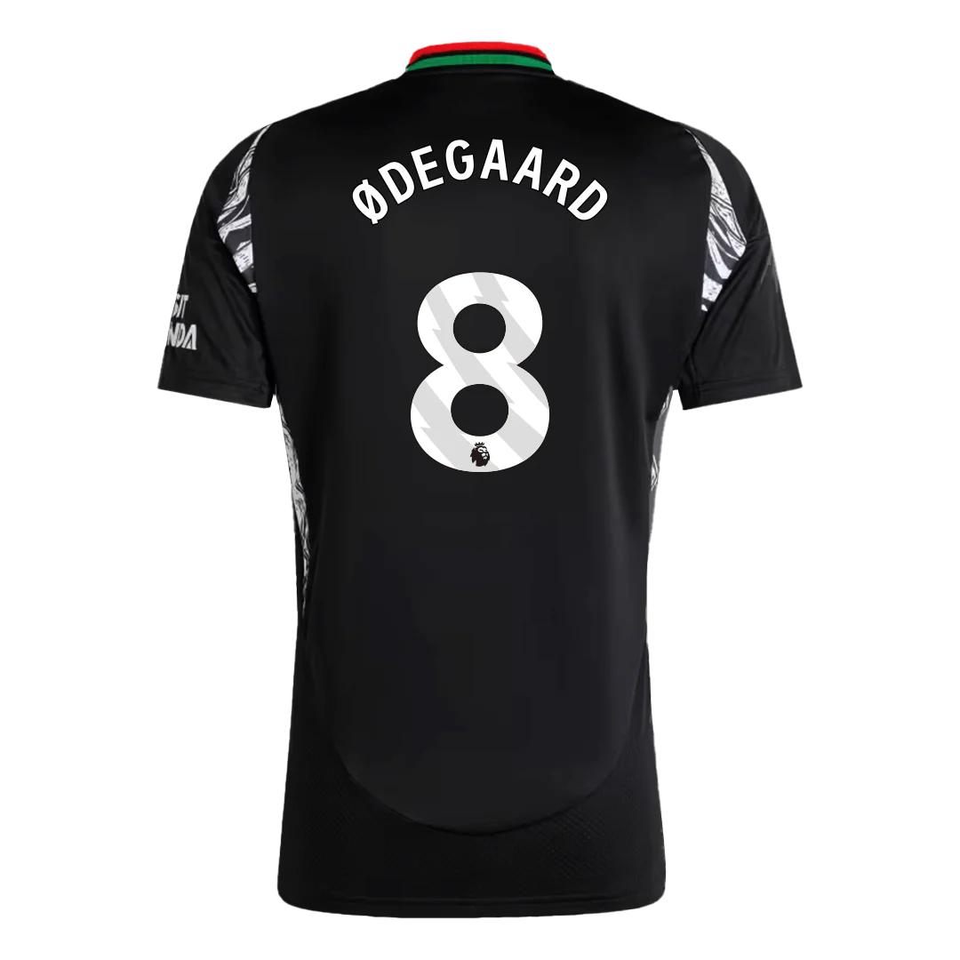Ødegaard #8 Arsenal Away Soccer Jersey 2024/25