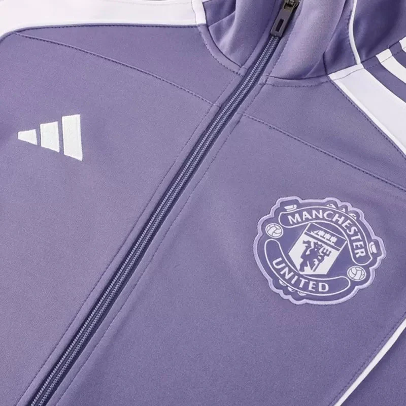 Manchester United Training Jacket Kit (Jacket+Pants) 2025/26 - Purple