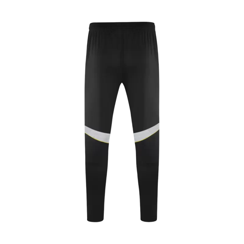 Real Madrid 1/4 Zip Tracksuit Kit (Jacket+Pants) 2025/26 - Black