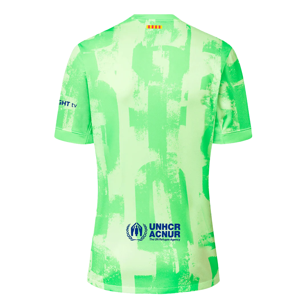 Barcelona Third Away Soccer Jersey 2024/25 - (Spotify Logo Without Text)