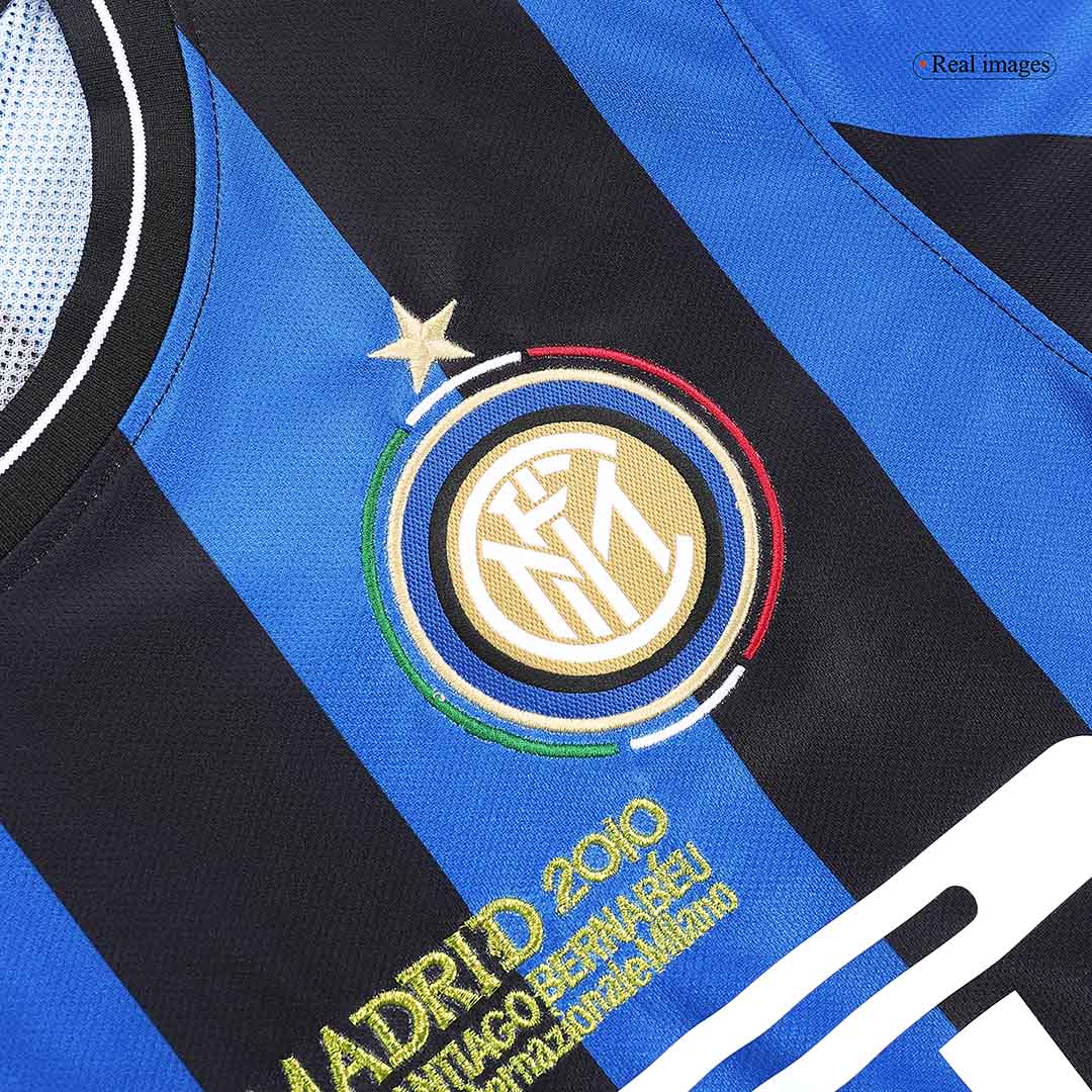 Retro 2009/10 Inter Milan Home Soccer Jersey - UCL Final
