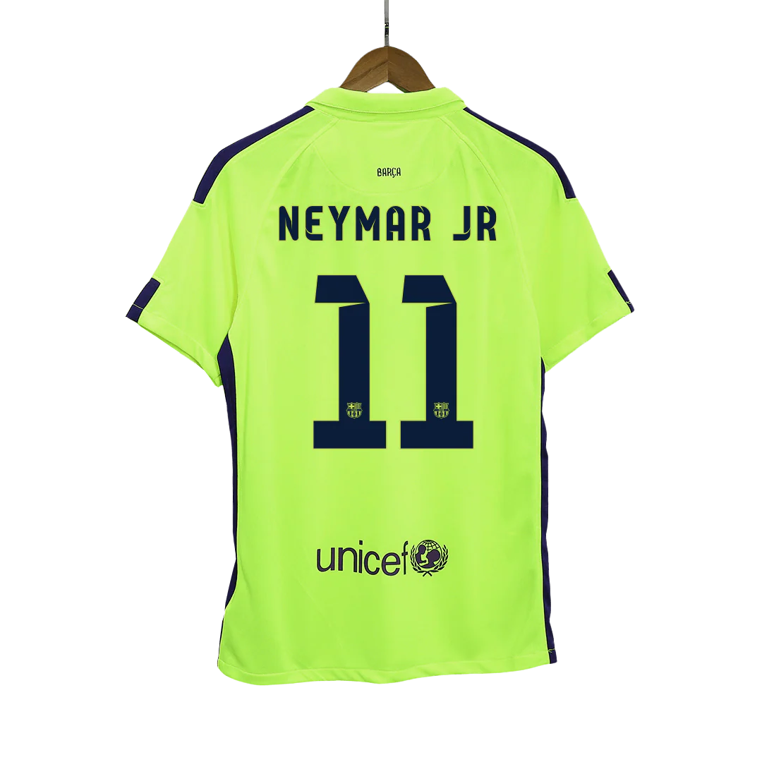 Retro NEYMAR JR #11 2014/15 Barcelona Third Away Soccer Jersey