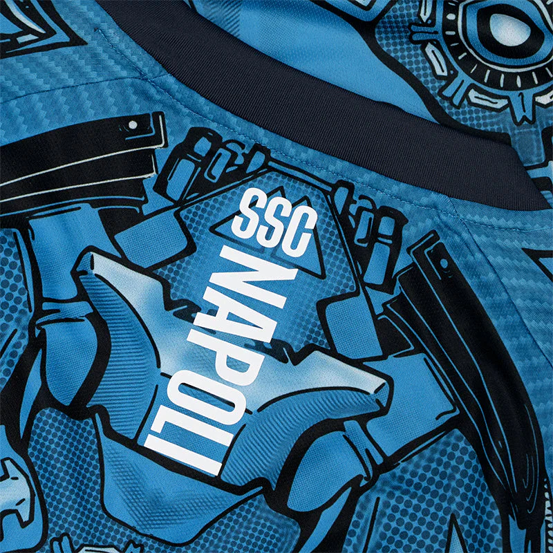 SSC Napoli Blue Training Soccer Jersey 2025/26