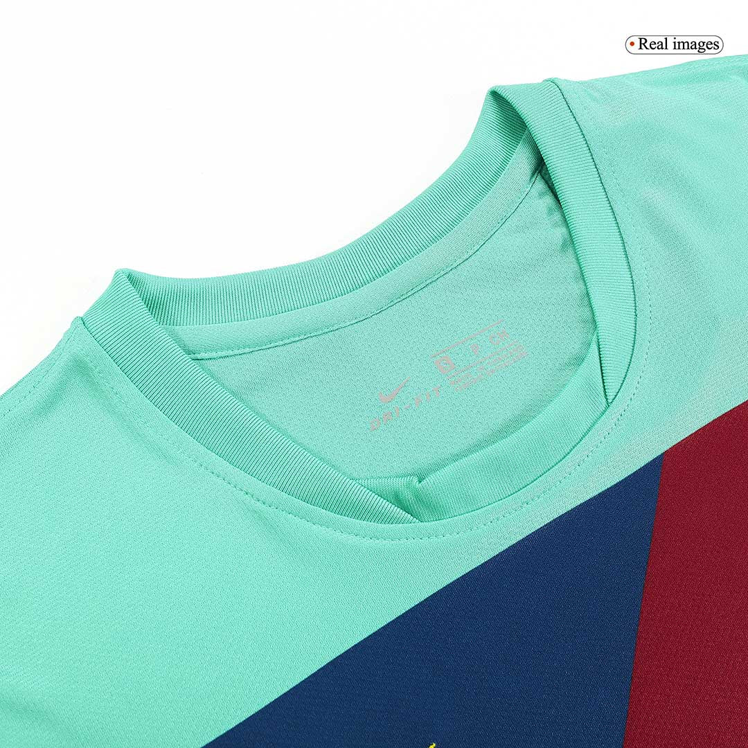 Retro XAVI #6 2010/11 Barcelona Away Soccer Jersey