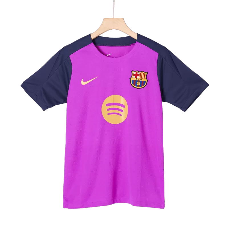 Barcelona Pre-Match 2025/26 Soccer Jersey - Purple