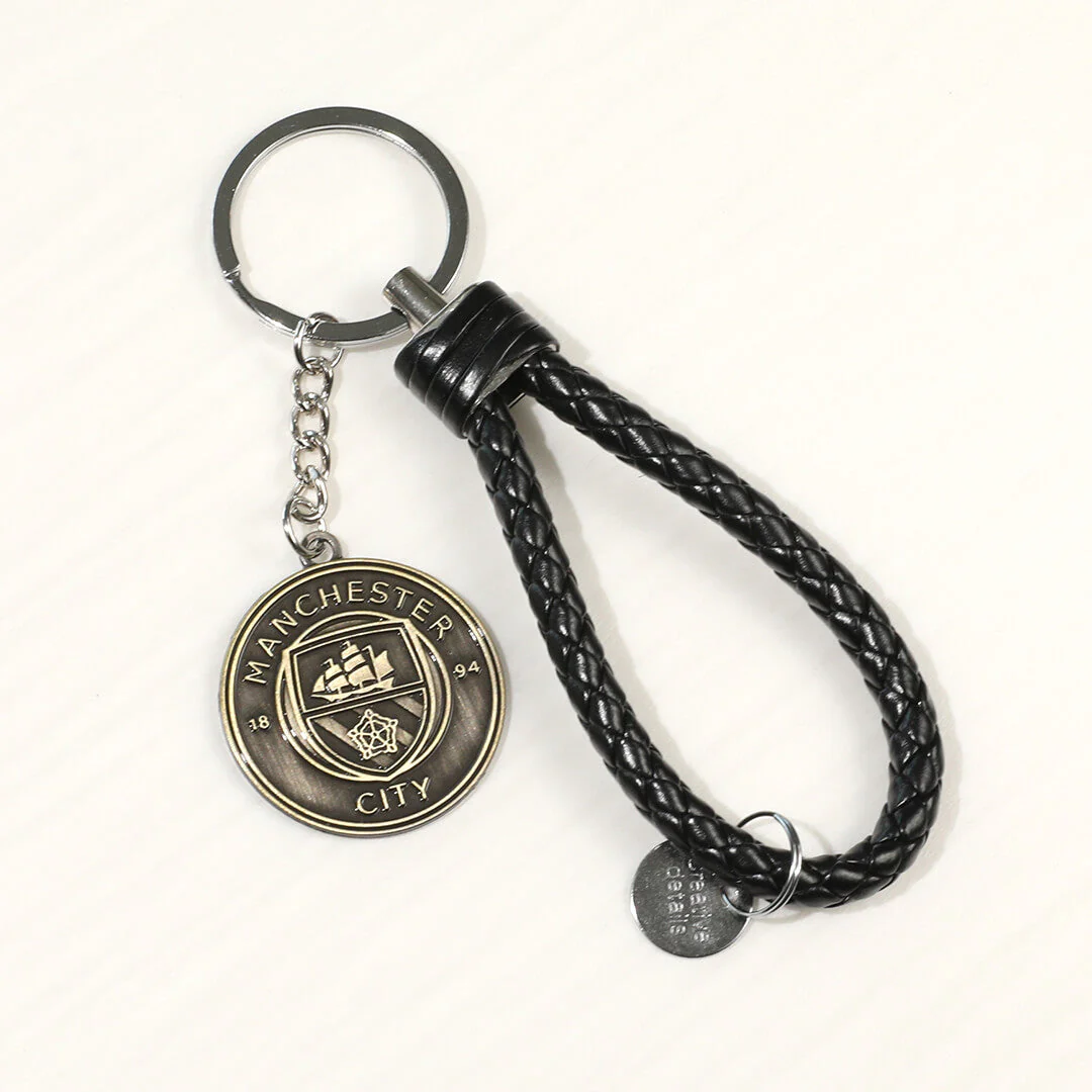 Manchester City Logo Soccer Key Chain