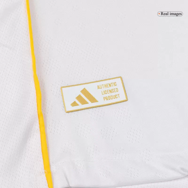 Player Version Real Madrid Home Long Sleeve Soccer Jersey 2025/26 - Slim Fit