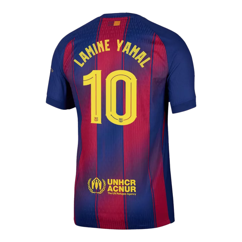 Player Version Home Lamine Yamal #10 2025/26 Soccer Jersey -  UCL - Slim Fit