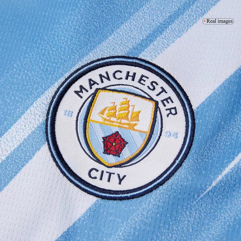 Women's Manchester City Home Soccer Jersey 2025/26