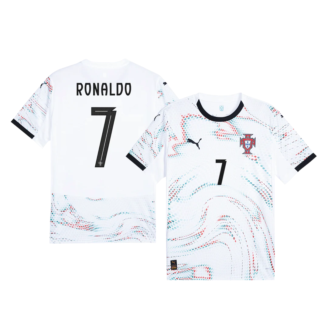 RONALDO #7 Portugal Away Soccer Jersey 2025