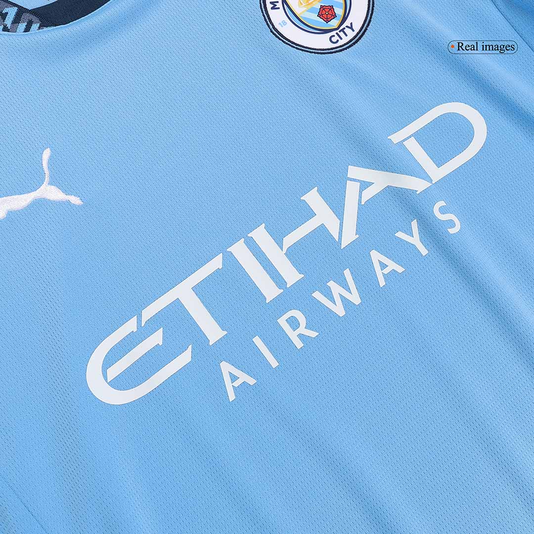 FODEN #47 Manchester City Home Soccer Jersey 2024/25 - UCL