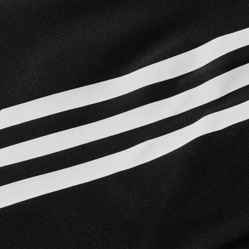 Real Madrid 1/4 Zip Tracksuit Kit (Jacket+Pants) 2025/26 - Black