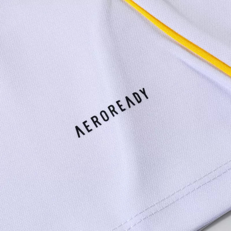 Real Madrid 1/4 Zip Tracksuit Kit (Jacket+Pants) 2025/26 - White