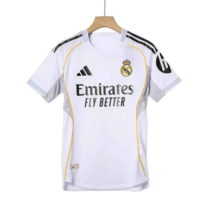 Player Version Real Madrid Home Soccer Jersey 2025/26 - Slim Fit